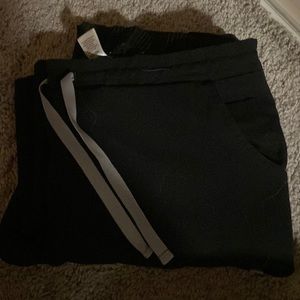 Figs black yola scrub pants